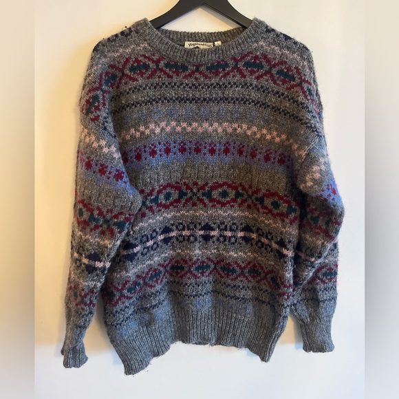 Highland Craft 100 Percent Pure Wool Made in Scotland Sweater - Picture 1 of 12